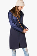 Refreshing urban coat -mix of Down and Fabric