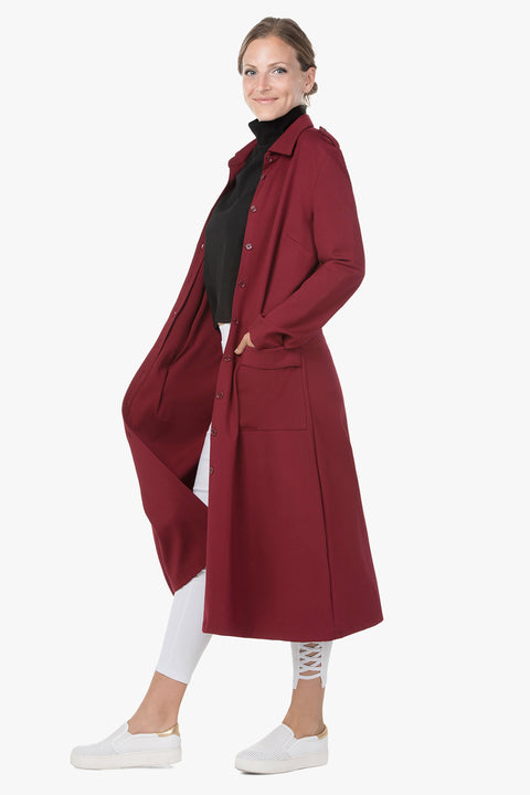 Outstanding Stretch Dress-Coat