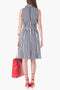 Striped Dress - made from stretch cotton