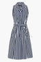 Striped Dress - made from stretch cotton